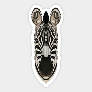 Zebra Sticker